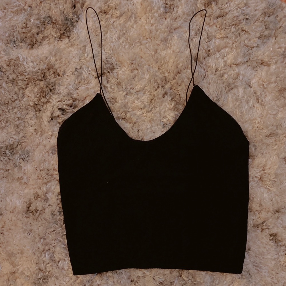 Free People intimately black tank